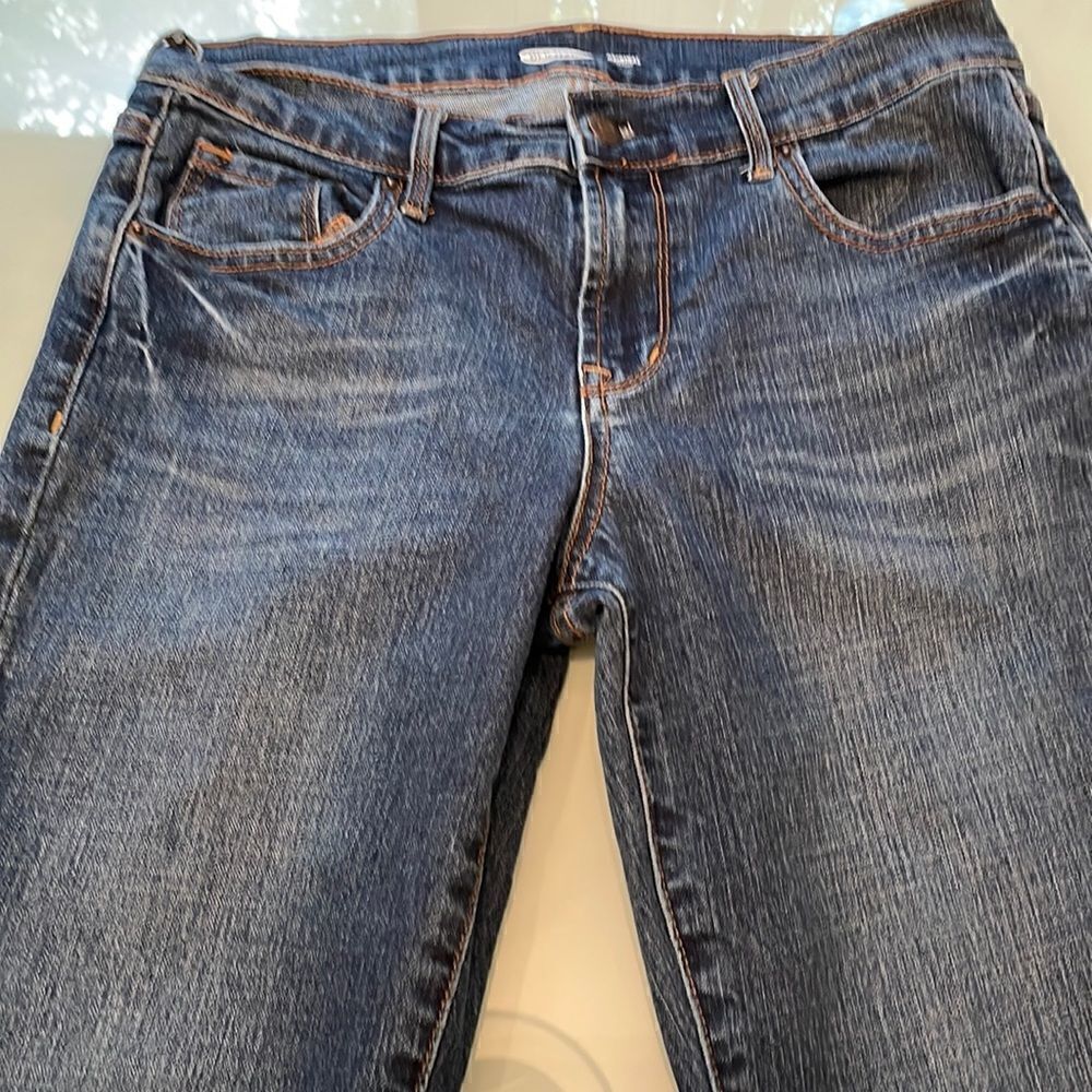 Old navy jeans 6 dark blue wash original skinny stretchy